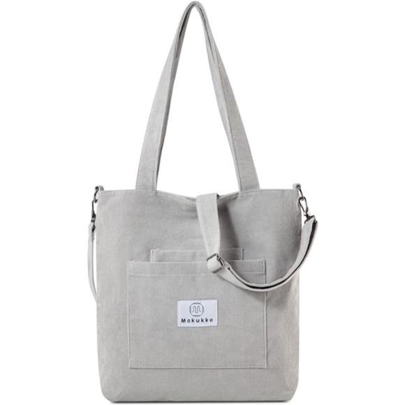 Corduroy Totes Bag Women - Shoulder Hobo Bag Handbags Crossbody Bag Big Capacity - Picture 2 of 7